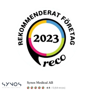 Synos - rekommenderat företag 2023